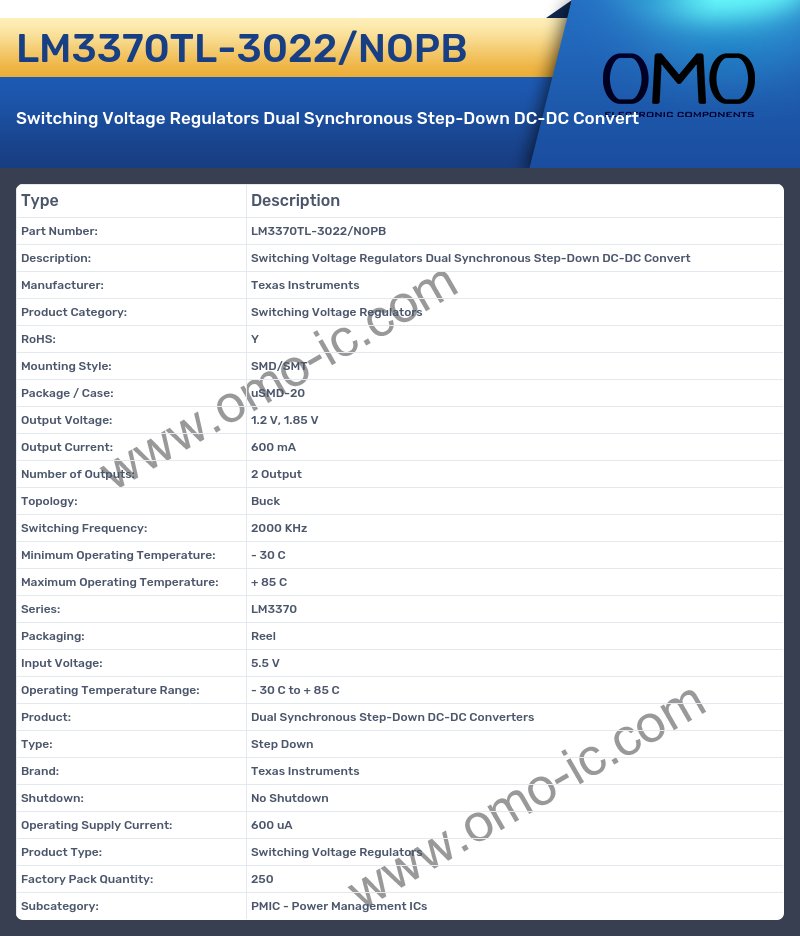 LM3370TL-3022/NOPB