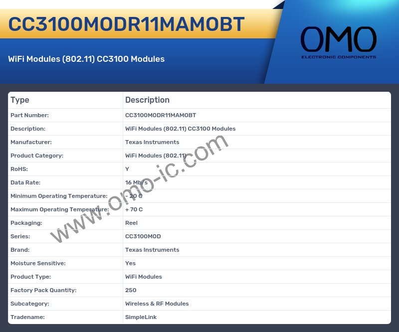 CC3100MODR11MAMOBT
