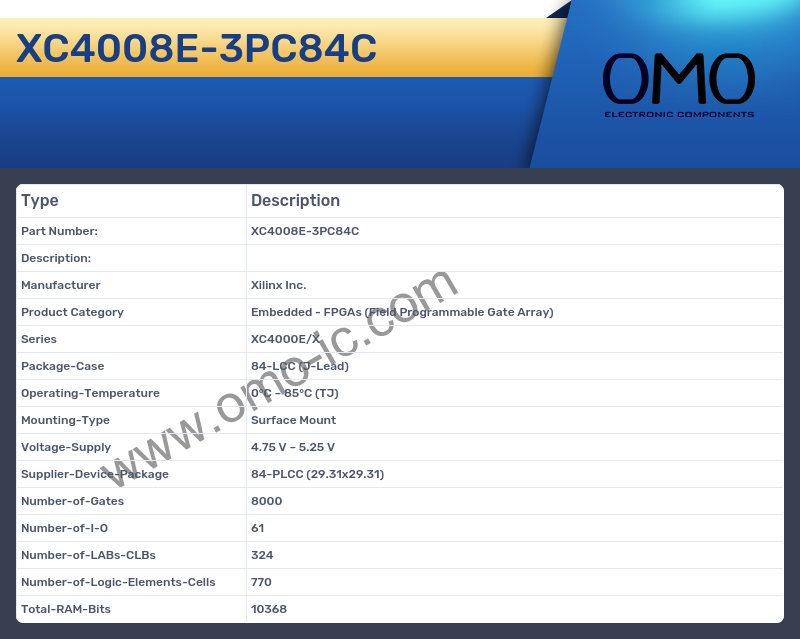 XC4008E-3PC84C