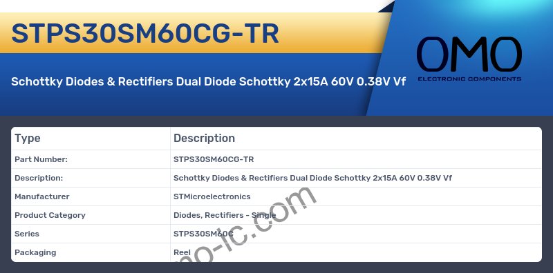 STPS30SM60CG-TR