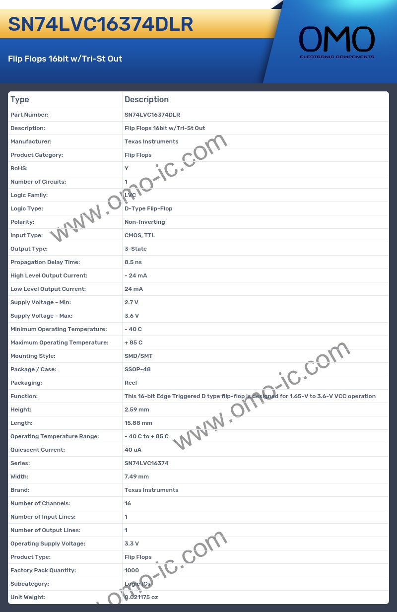 SN74LVC16374DLR
