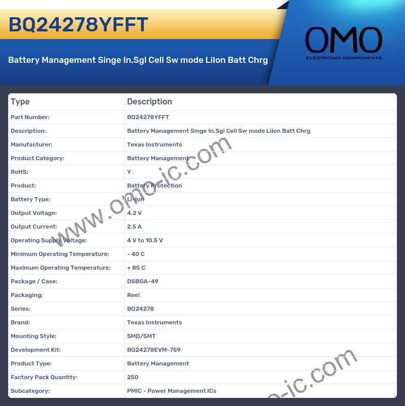 BQ24278YFFT