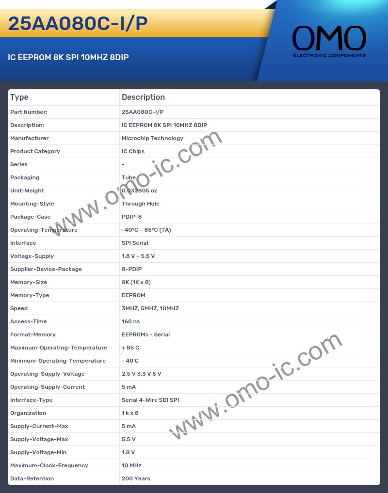 25AA080C-I/P