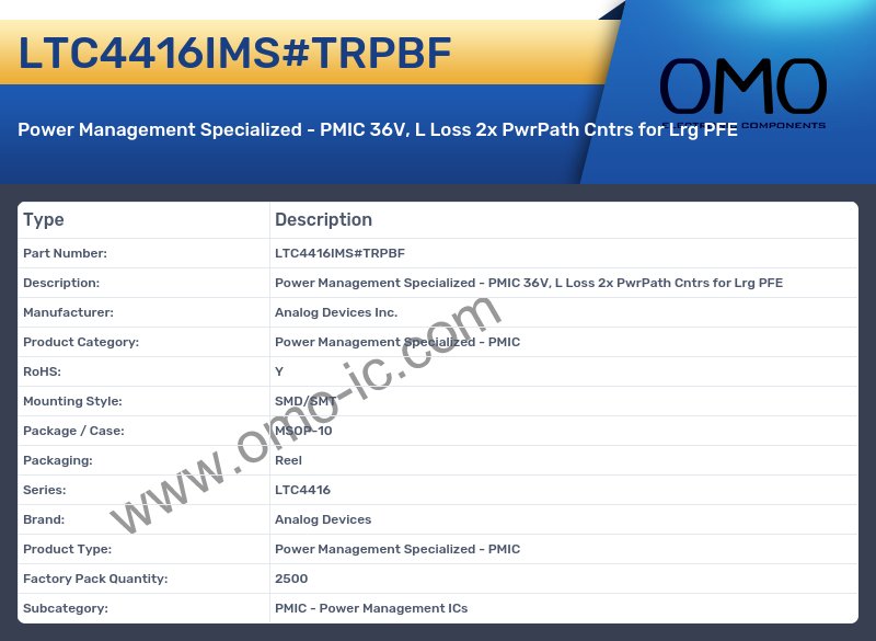 LTC4416IMS#TRPBF