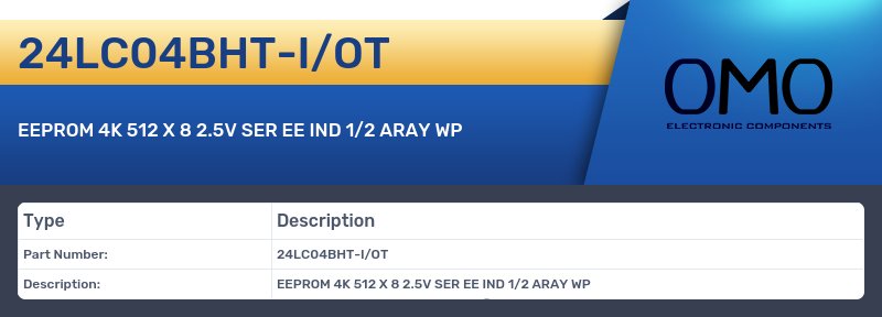 24LC04BHT-I/OT