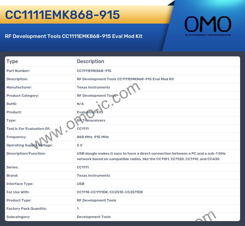 CC1111EMK868-915