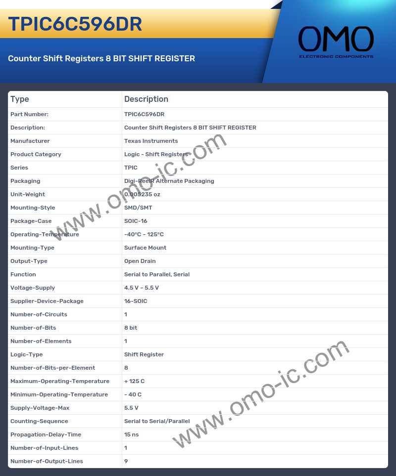 TPIC6C596DR