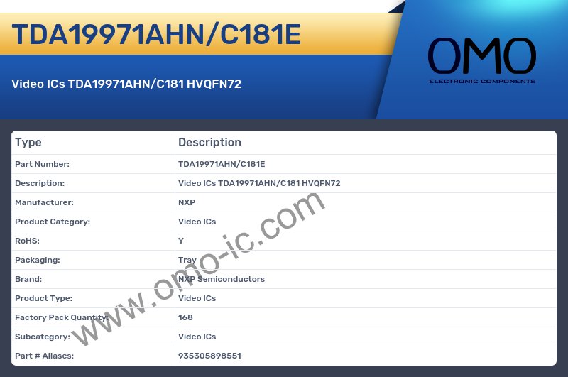 TDA19971AHN/C181E