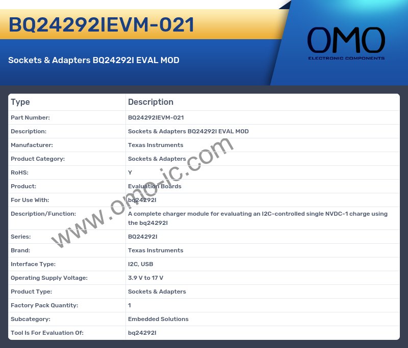 BQ24292IEVM-021