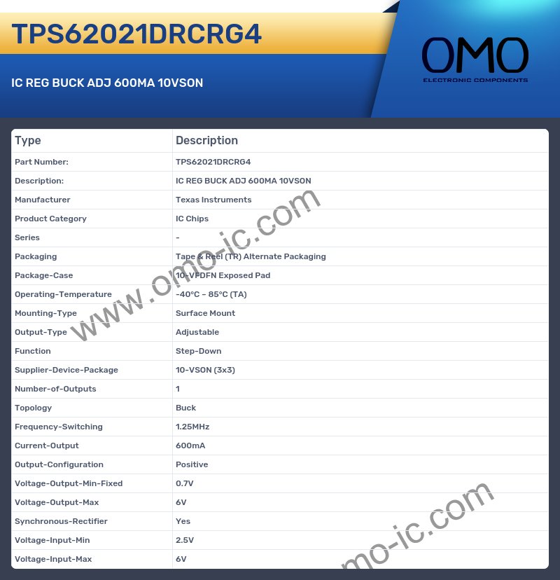 TPS62021DRCRG4