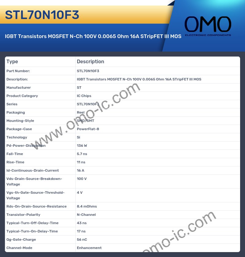 STL70N10F3