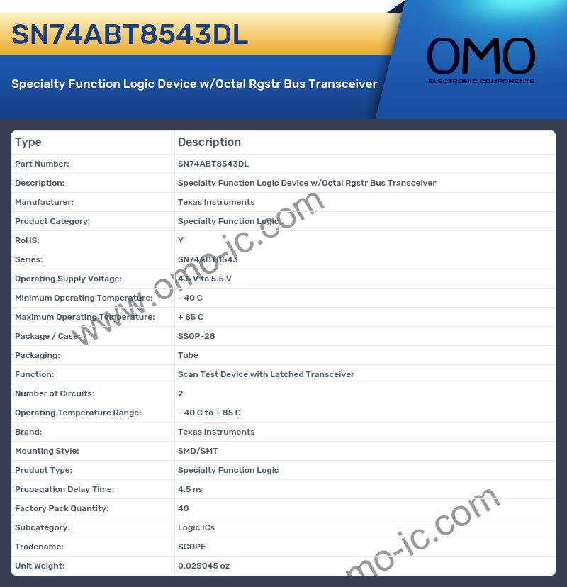 SN74ABT8543DL