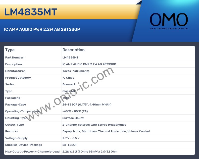 LM4835MT