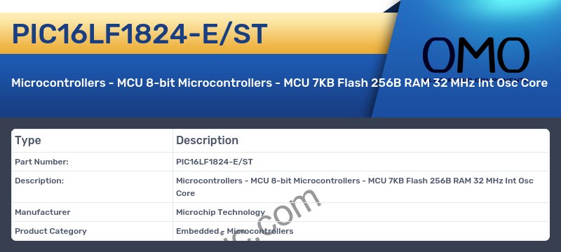 PIC16LF1824-E/ST