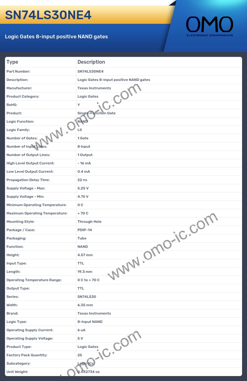 SN74LS30NE4