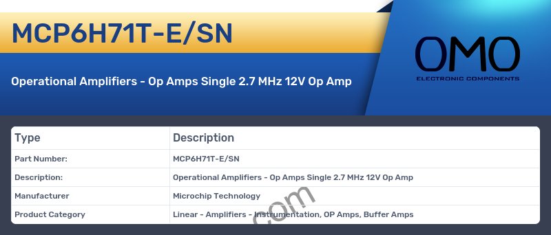 MCP6H71T-E/SN
