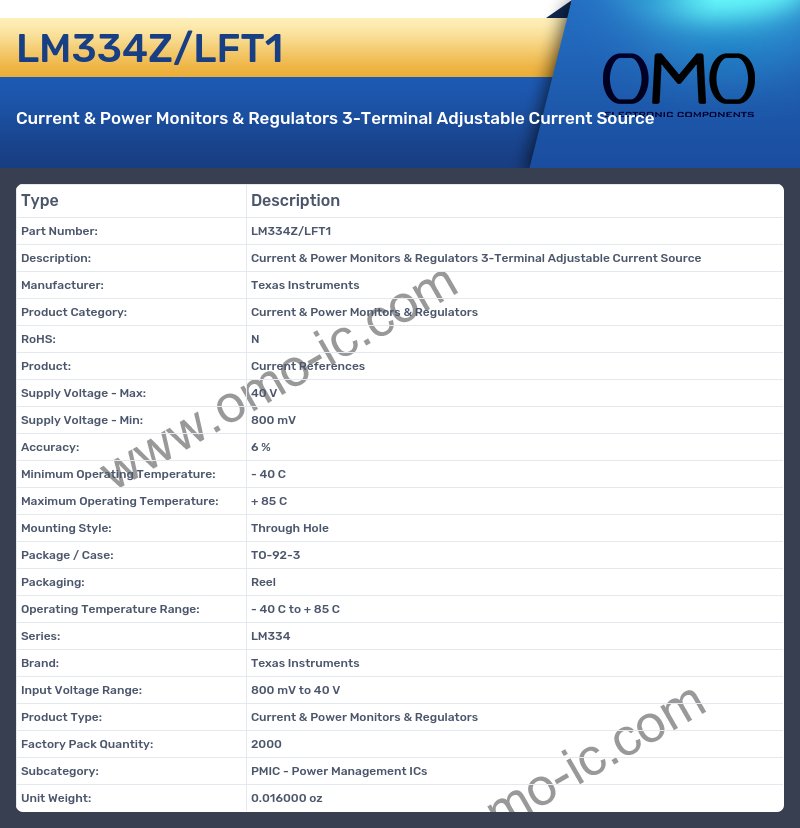 LM334Z/LFT1