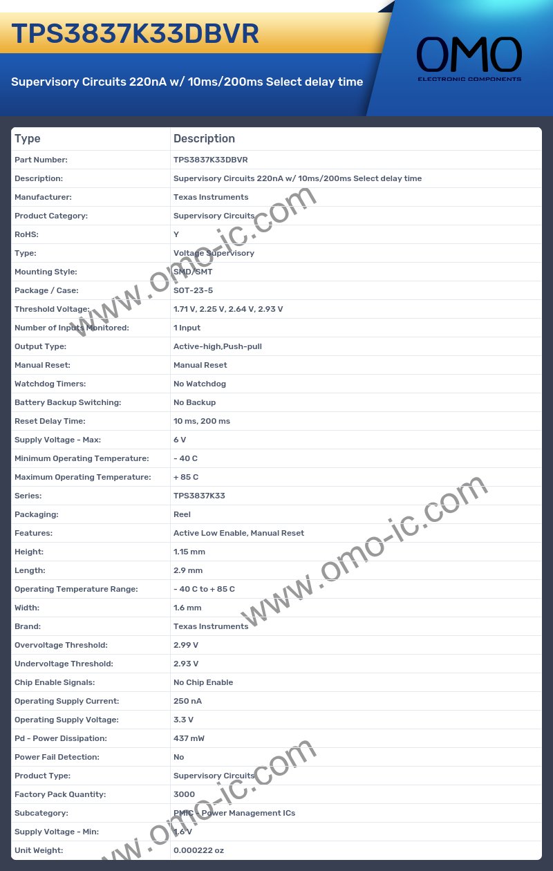TPS3837K33DBVR
