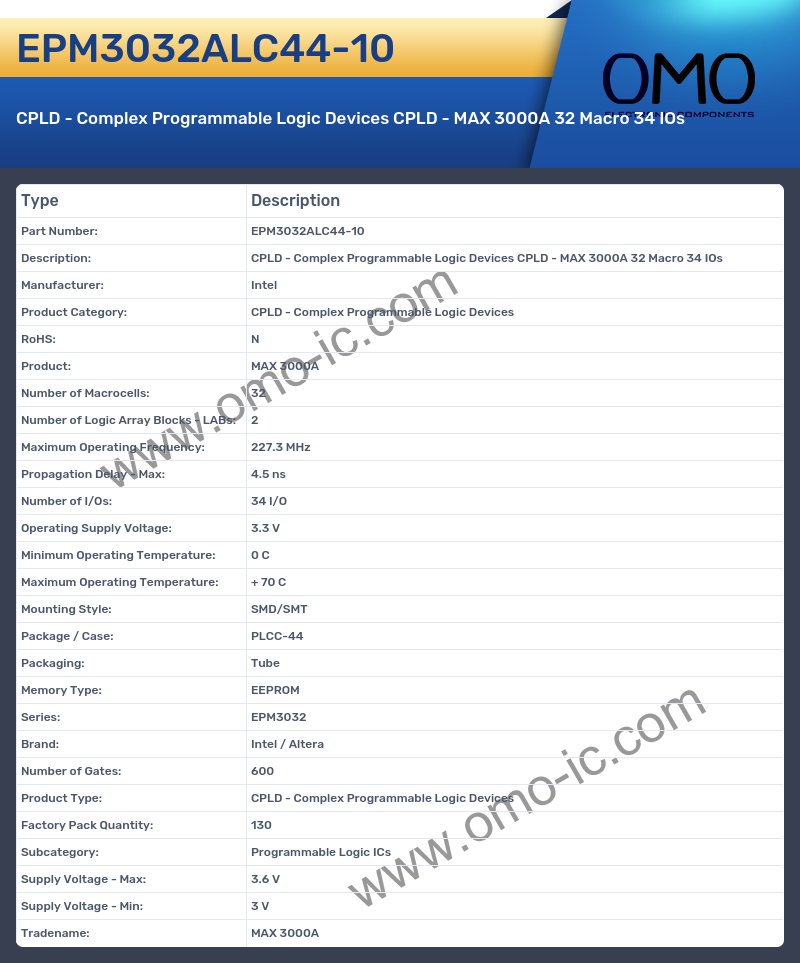 EPM3032ALC44-10