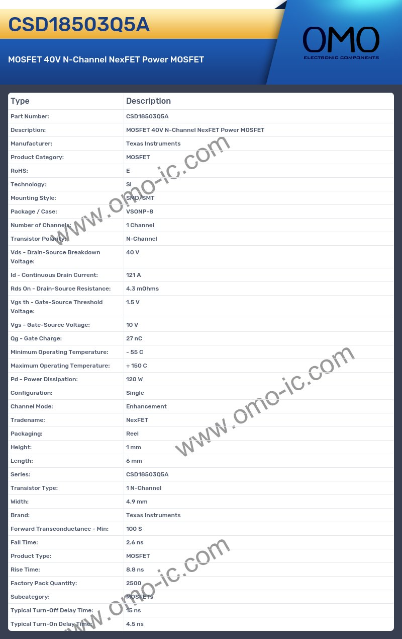 CSD18503Q5A