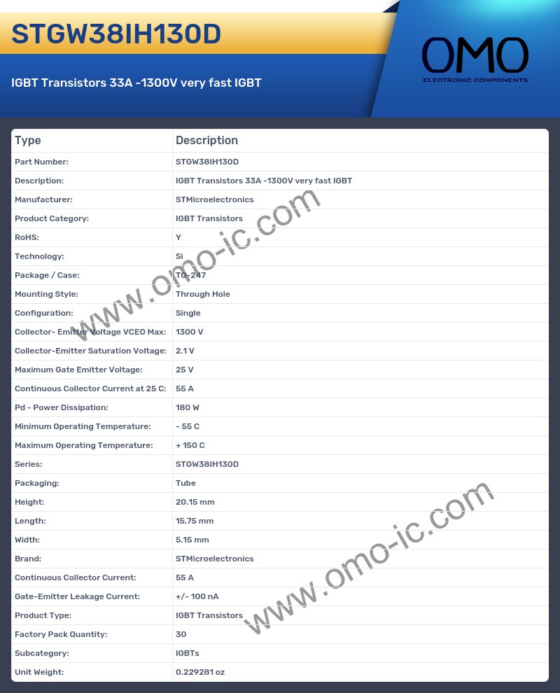 STGW38IH130D