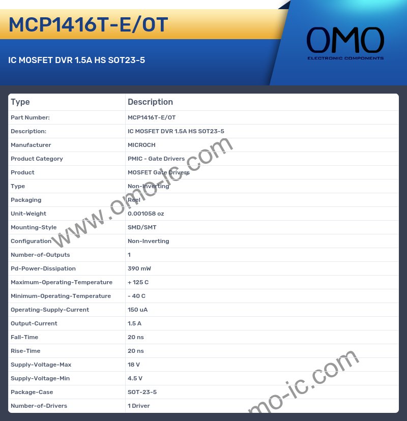 MCP1416T-E/OT