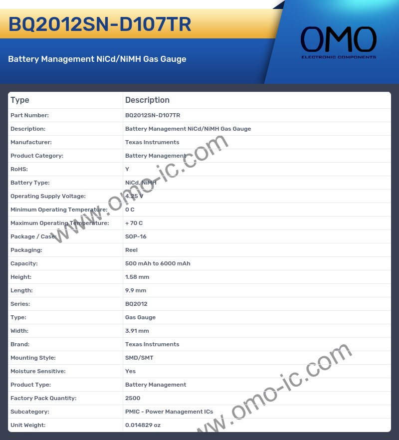 BQ2012SN-D107TR