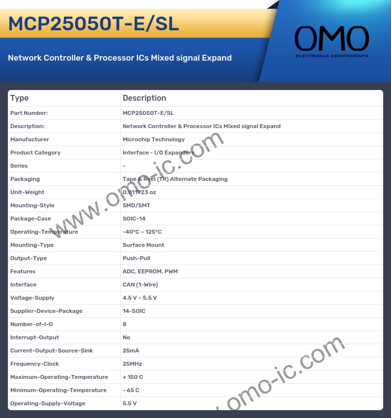 MCP25050T-E/SL