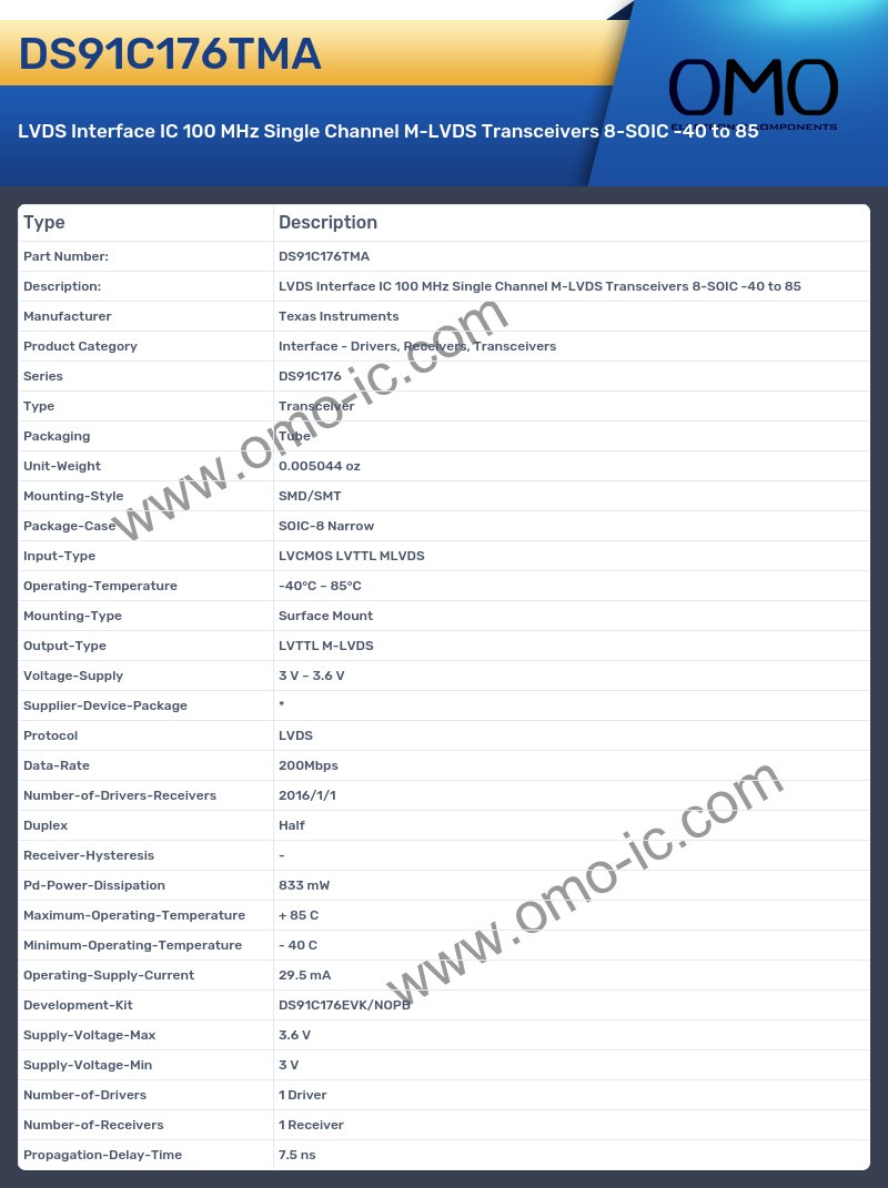 DS91C176TMA