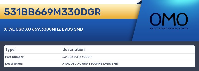 531BB669M330DGR