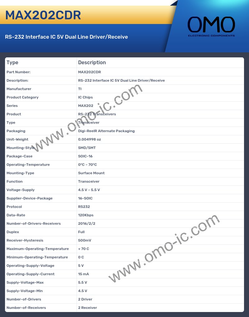 MAX202CDR