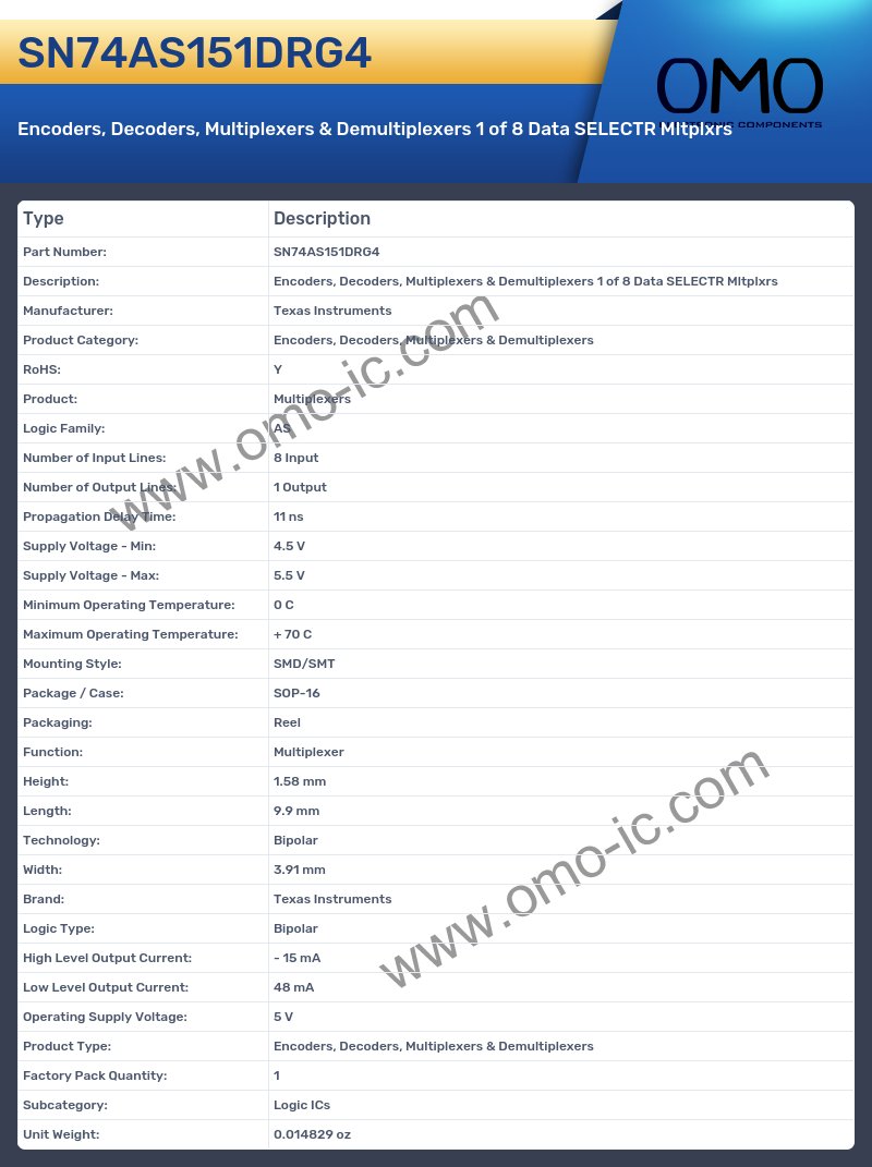 SN74AS151DRG4