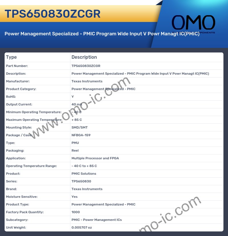 TPS650830ZCGR