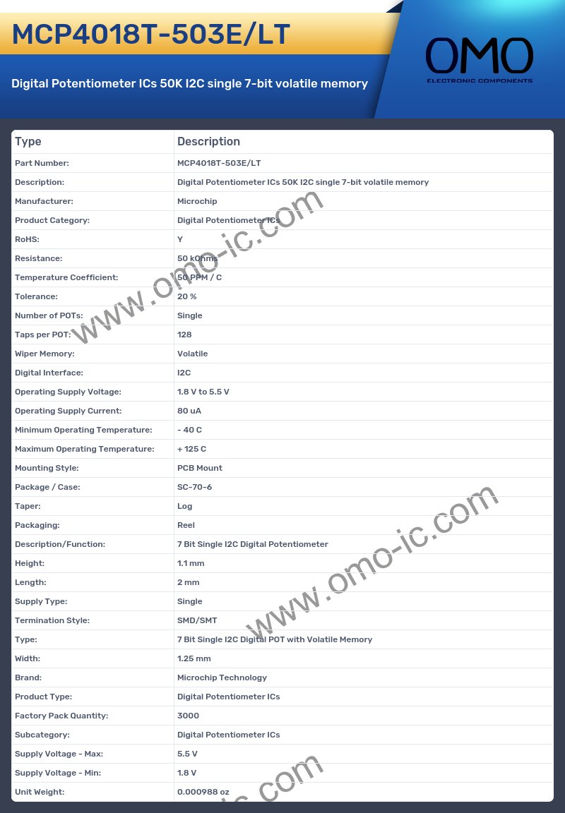MCP4018T-503E/LT