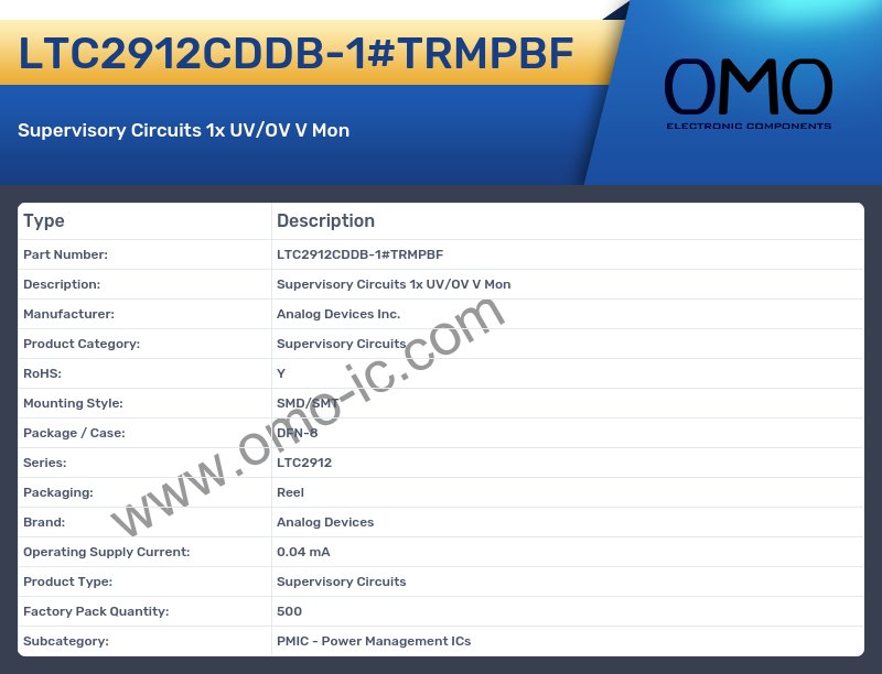 LTC2912CDDB-1#TRMPBF