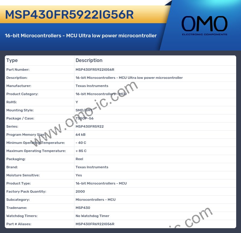 MSP430FR5922IG56R