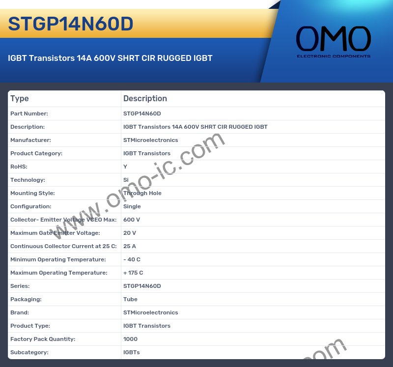 STGP14N60D