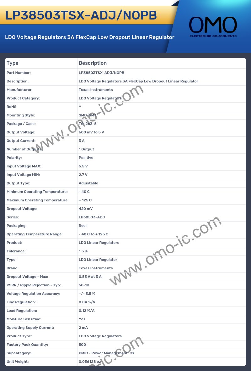 LP38503TSX-ADJ/NOPB