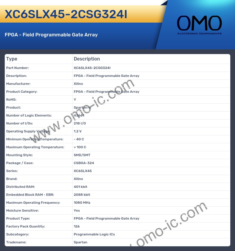XC6SLX45-2CSG324I