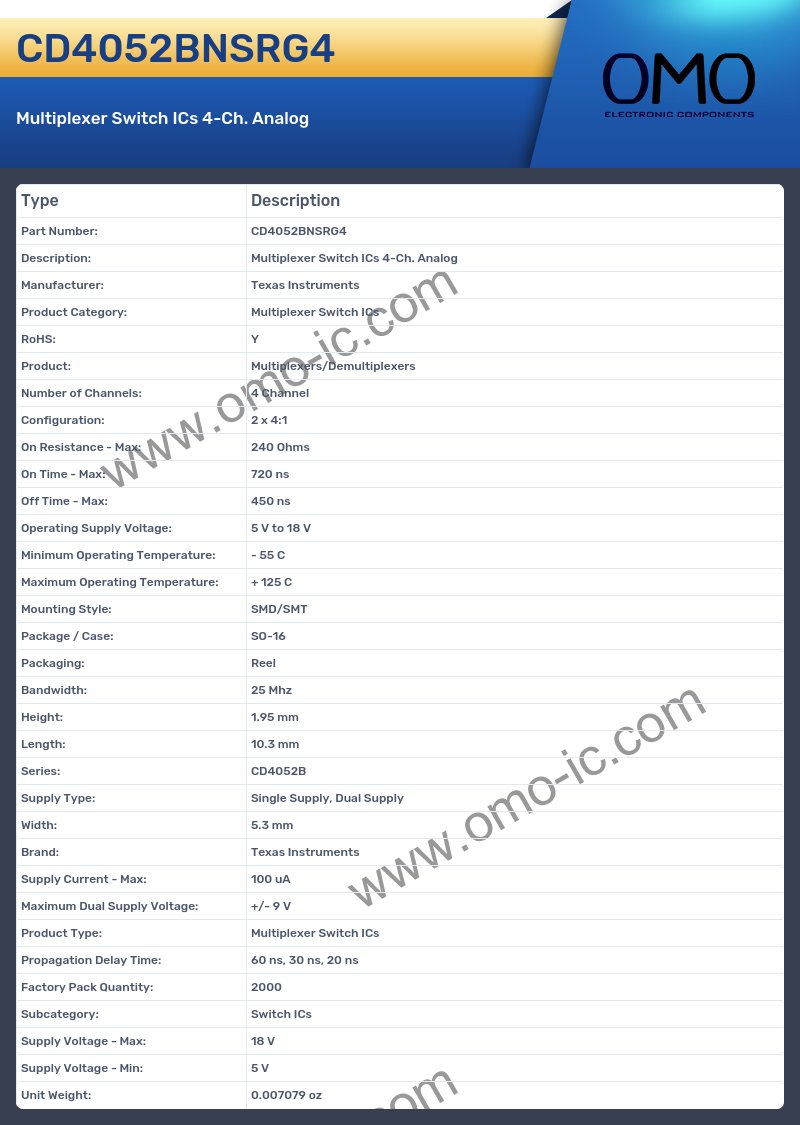 CD4052BNSRG4