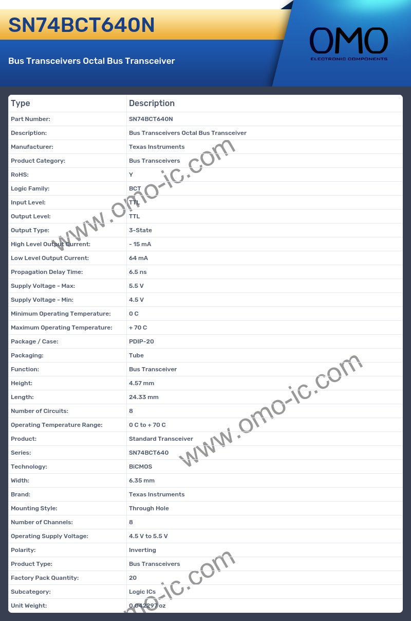 SN74BCT640N