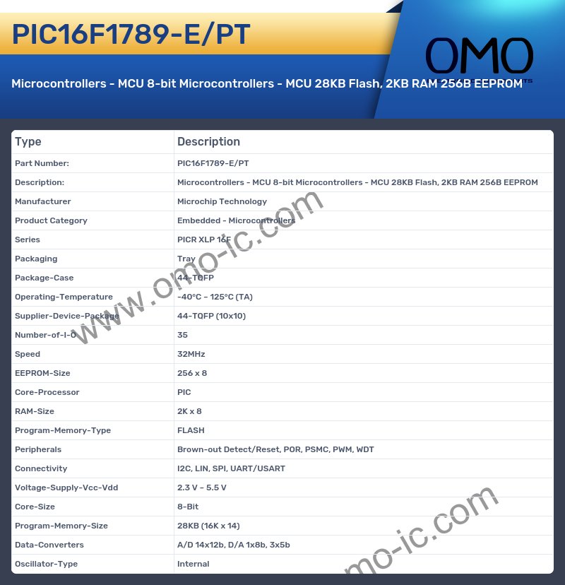PIC16F1789-E/PT