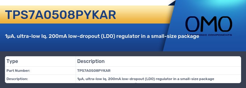 TPS7A0508PYKAR