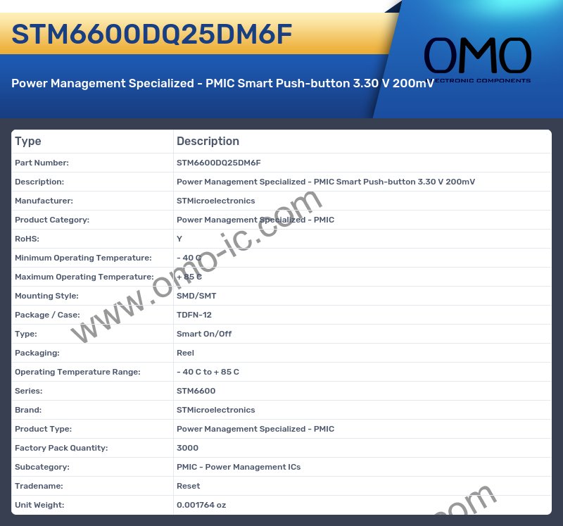 STM6600DQ25DM6F