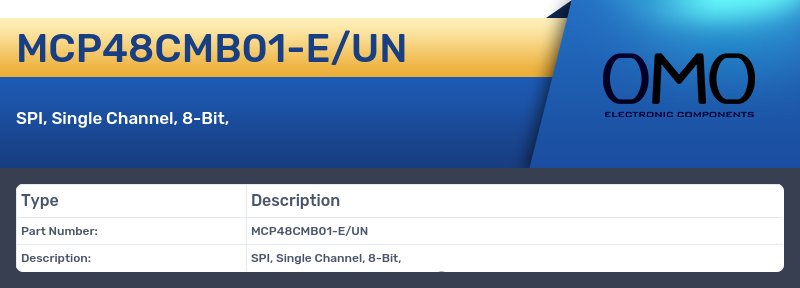 MCP48CMB01-E/UN