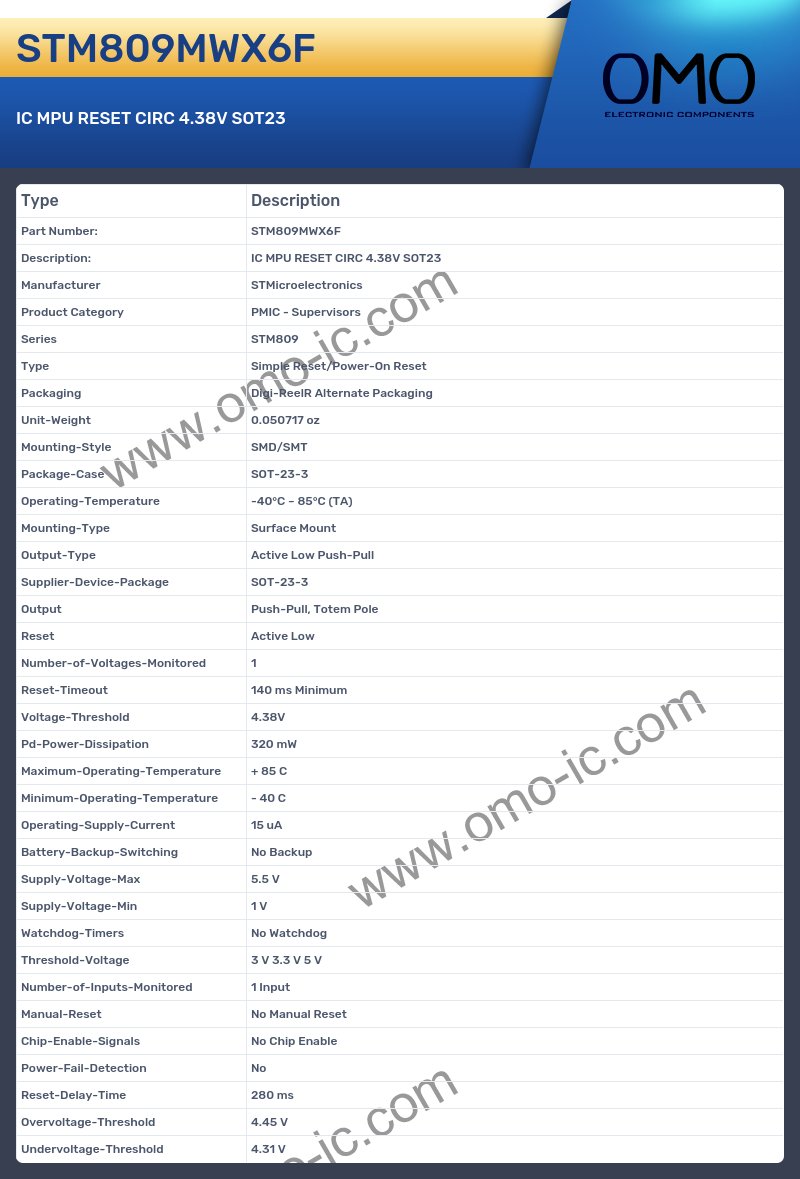 STM809MWX6F