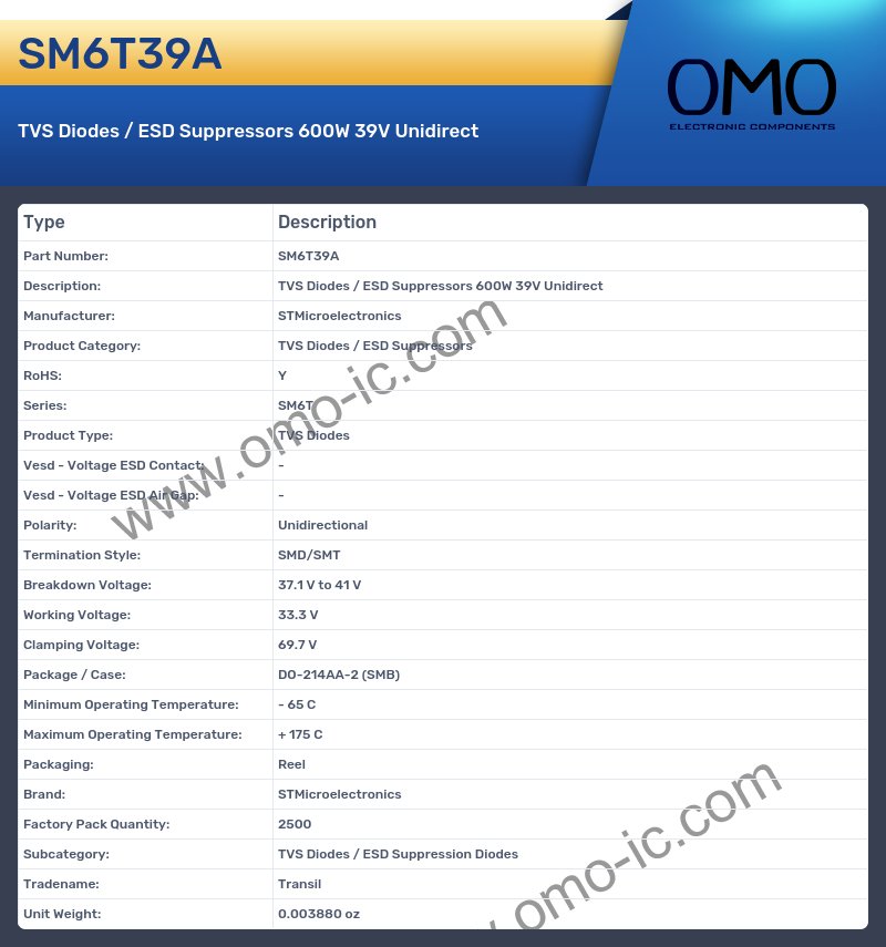 SM6T39A