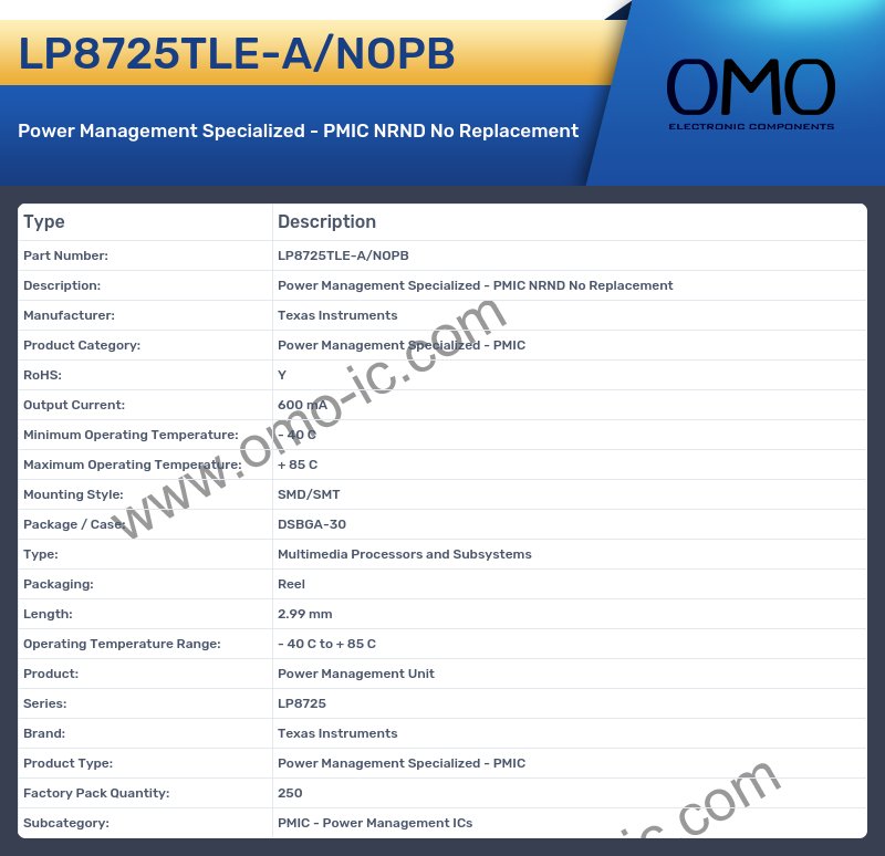 LP8725TLE-A/NOPB