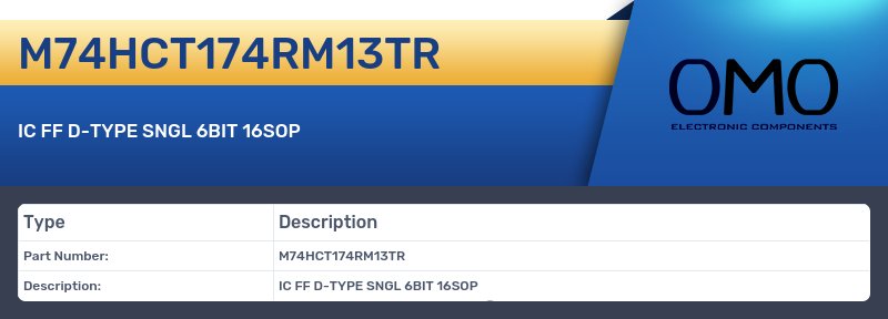 M74HCT174RM13TR