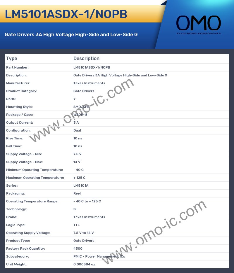 LM5101ASDX-1/NOPB